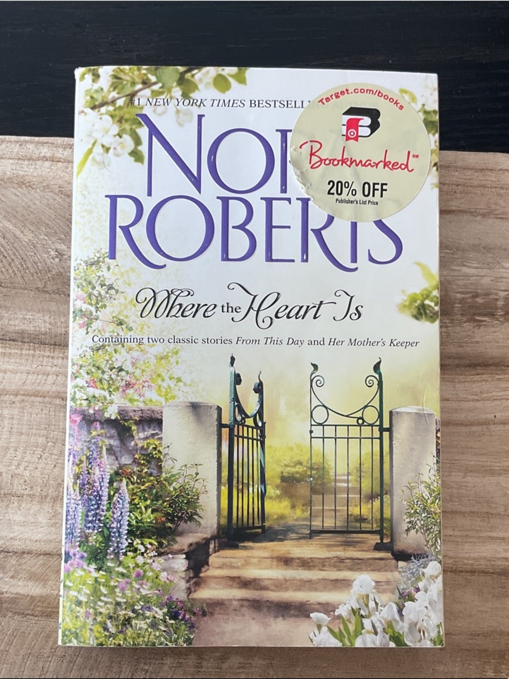 ❤️ FREE with any Nora Robert’s Book Purchase! Where The Heart Is